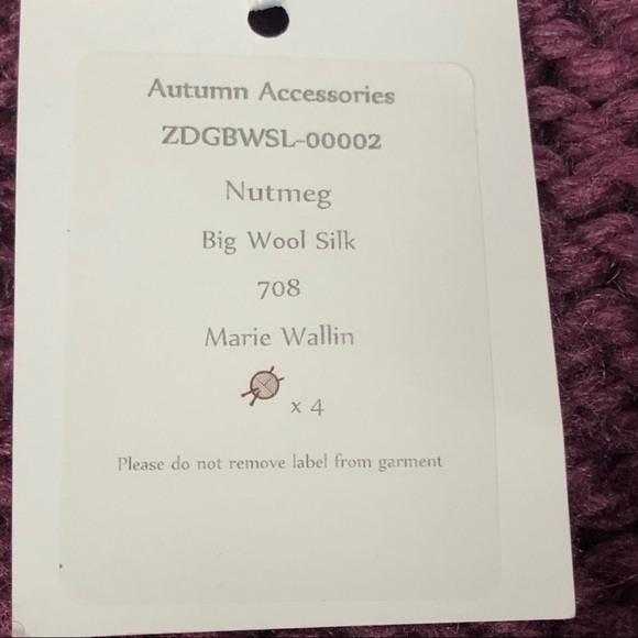 Handmade Rowan Chunky Knit Wool & Silk Cardigan Sweater S - Picture 9 of 9